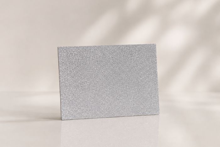 Acrílico Vasado Silver Metalizado PR1301 Acrílico Vasado Silver Metalizado